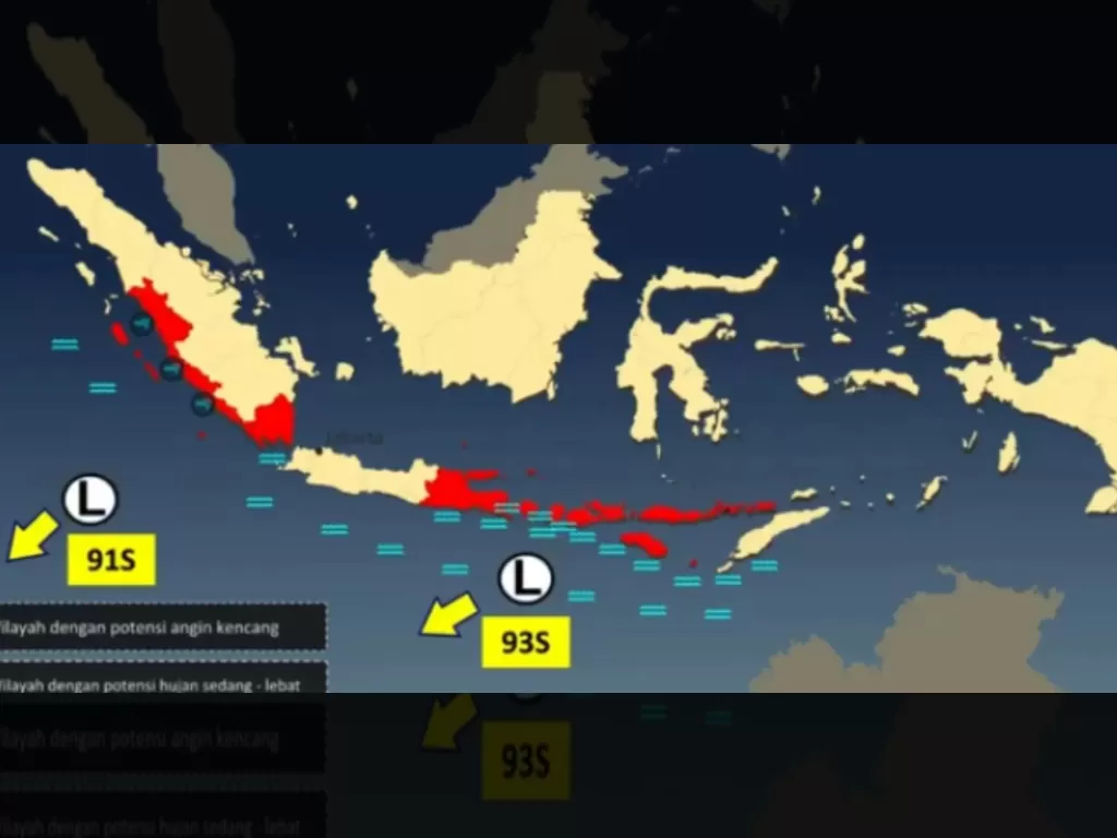 Siklon 93S Mengancam! BMKG Perintahkan Jateng-Bali Siapkan Jalur Evakuasi Darurat di Zona Rawan Banjir-Longsor